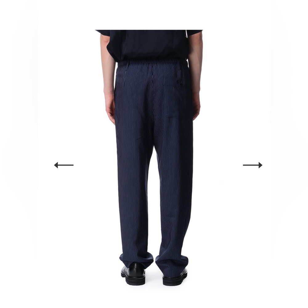 Dries Van Noten Navy Pinstriped Suit - Picture 6 of 13